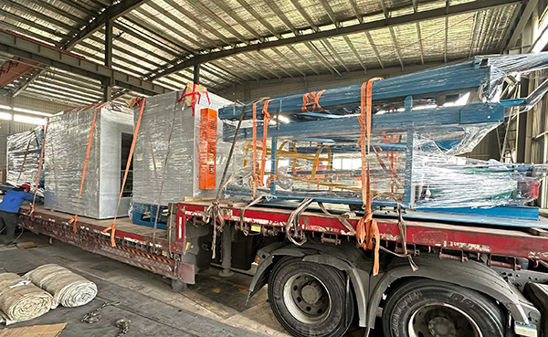 120kw全套鋁合金熱處理爐發(fā)往也門國